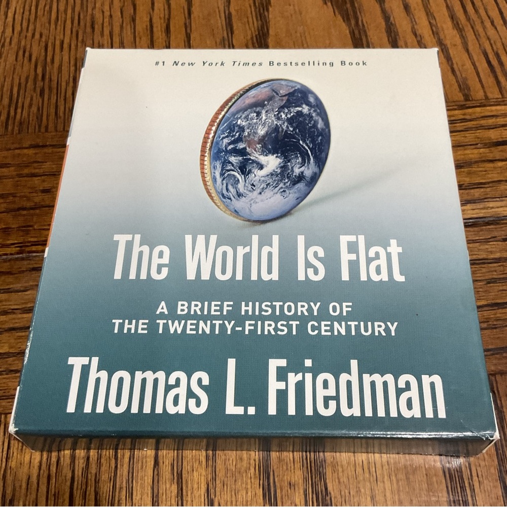 THE WORLD 🌎 IS FLAT By Thomas L Friedman 3 CDs 💿 Brief History of 21st Century